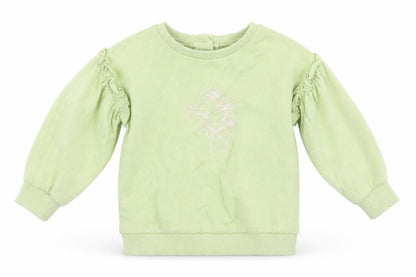Asda George Girls Green   Pullover Jumper Size 3-6 Months