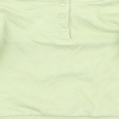 Asda George Girls Green   Pullover Jumper Size 3-6 Months
