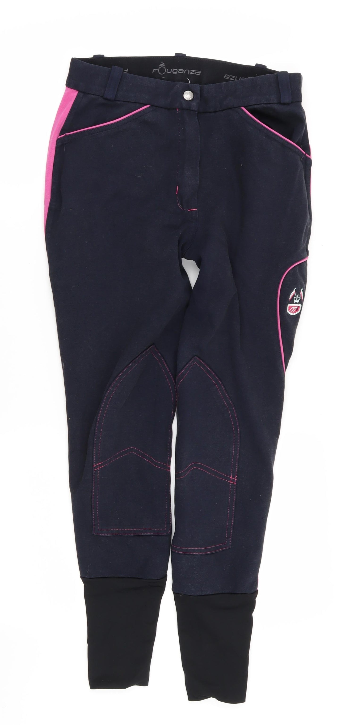 Fouganza Womens Blue   Trousers  Size 28 in L25 in