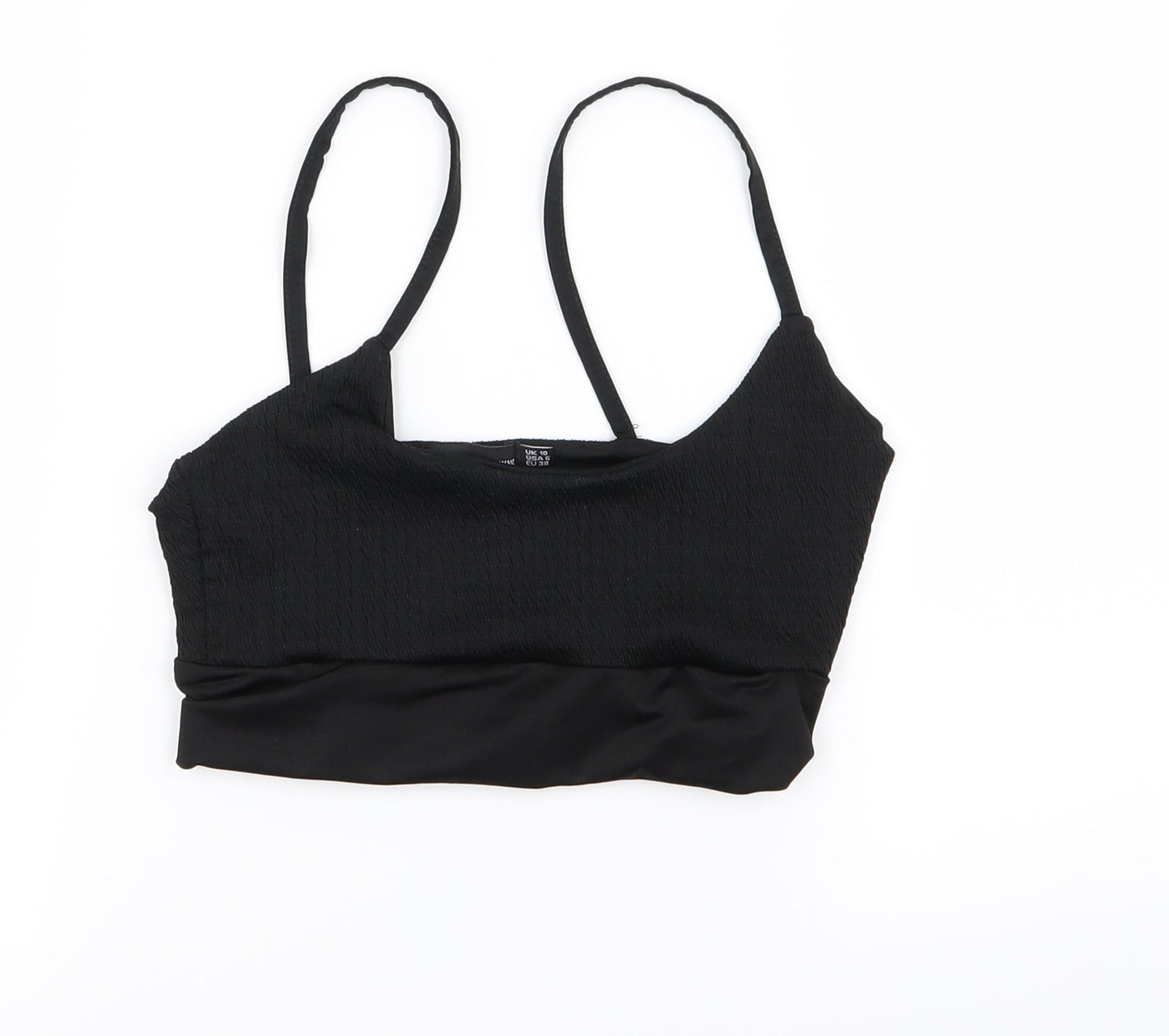 PLT` Womens Black   Camisole Tank Size 10