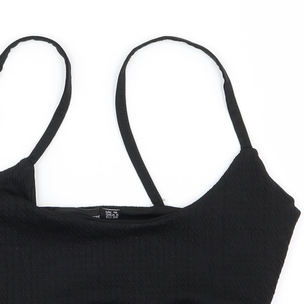PLT` Womens Black   Camisole Tank Size 10