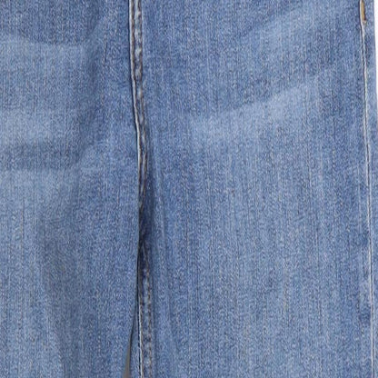 Topshop Womens Blue   Skinny Jeans Size 28 in L30 in