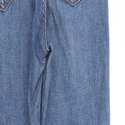 Topshop Womens Blue   Skinny Jeans Size 28 in L30 in
