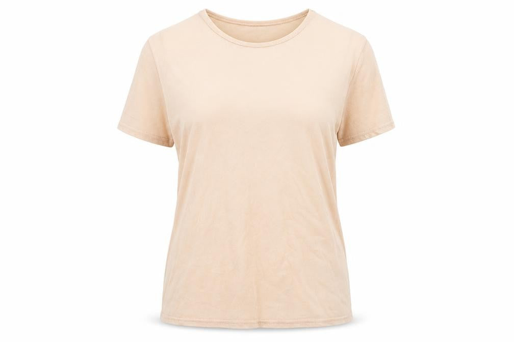 Womens UK Size 6 Misspap Pink Basic T-Shirt