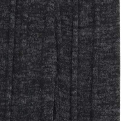 Womens UK Size 4 Preworn Regular Fit Sweatpants Black Trousers