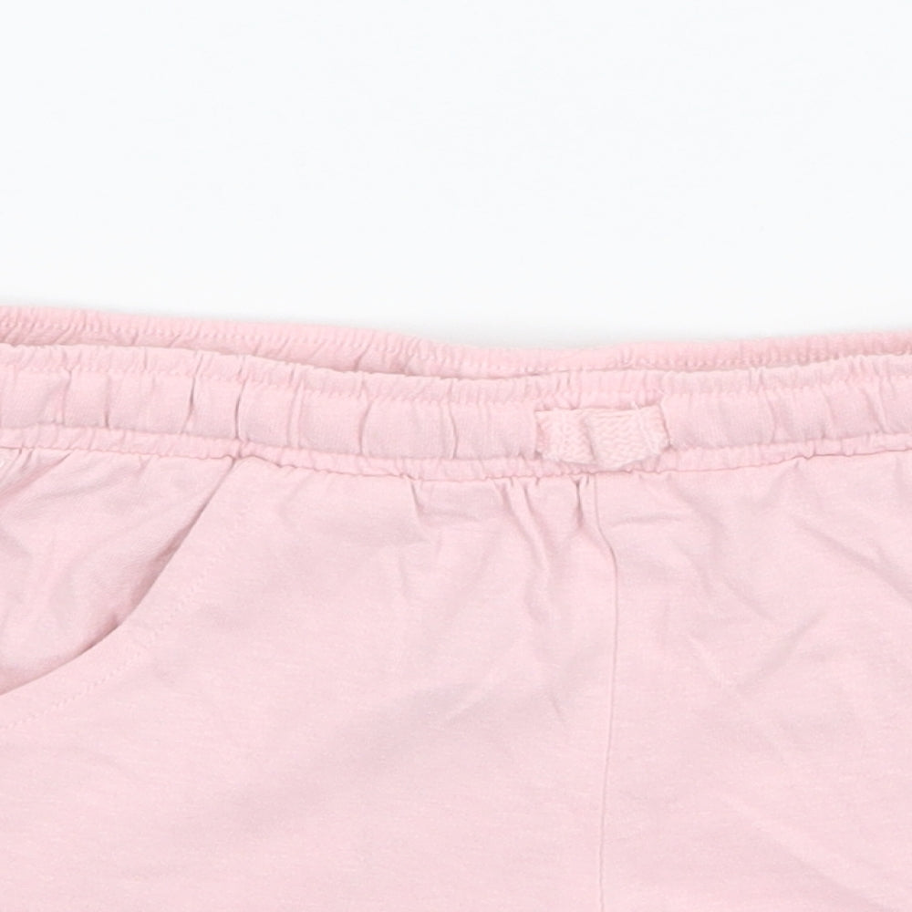 F&F Girls Pink   Boyfriend Shorts Size 5-6 Years