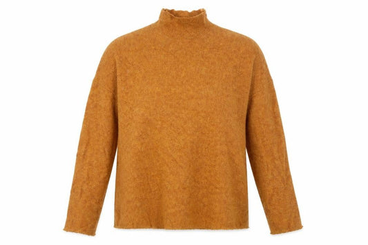 Warehouse Womens Yellow  Knit Pullover Jumper Size S