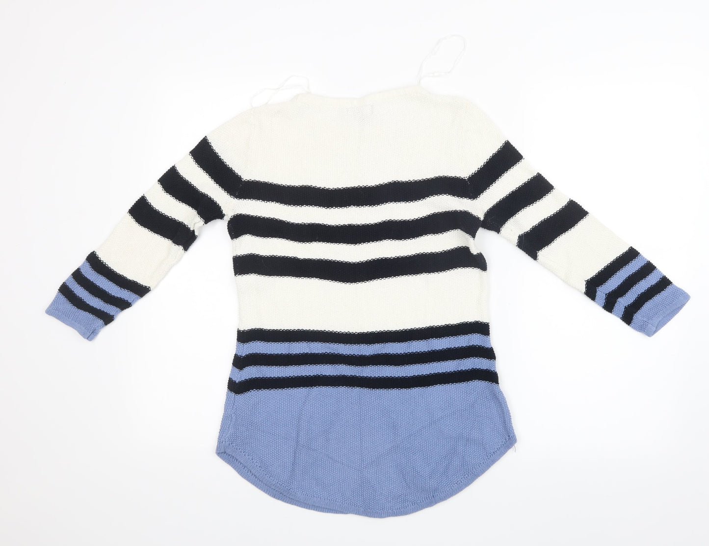 Kenar Womens Blue  Knit Pullover Jumper Size M