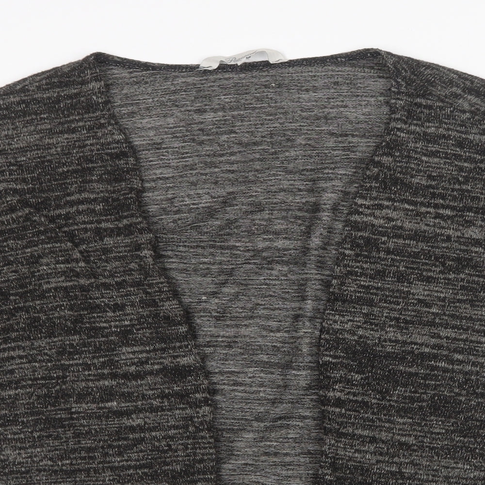 Peacocks Womens Black   Cardigan Jumper Size L