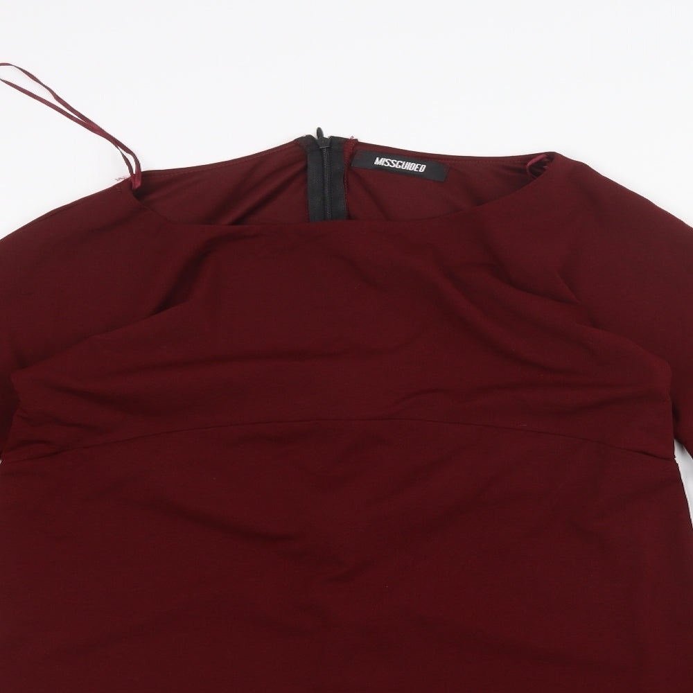 Missguided Womens Red   Mini  Size 10