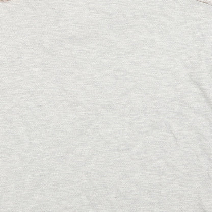 Miss Selfridge Womens Grey   Basic T-Shirt Size 10