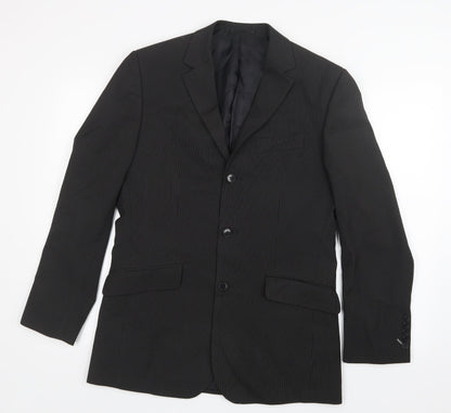 Mens UK Size 36 New Look Regular Black Suit Jacket