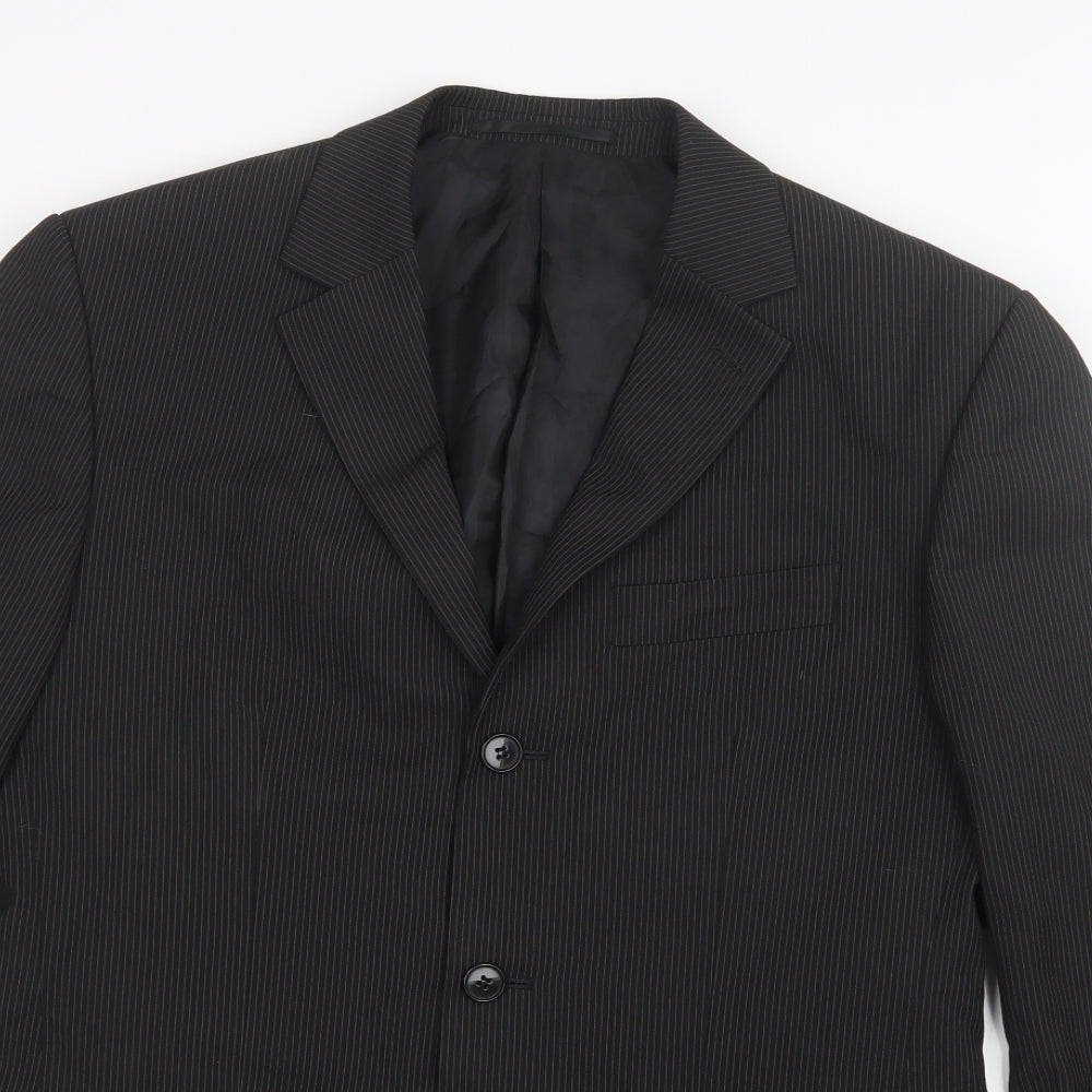 Mens UK Size 36 New Look Regular Black Suit Jacket