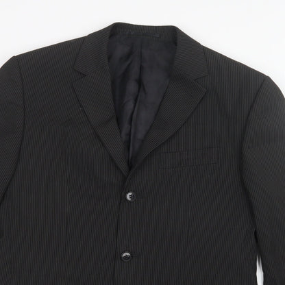 Mens UK Size 36 New Look Regular Black Suit Jacket