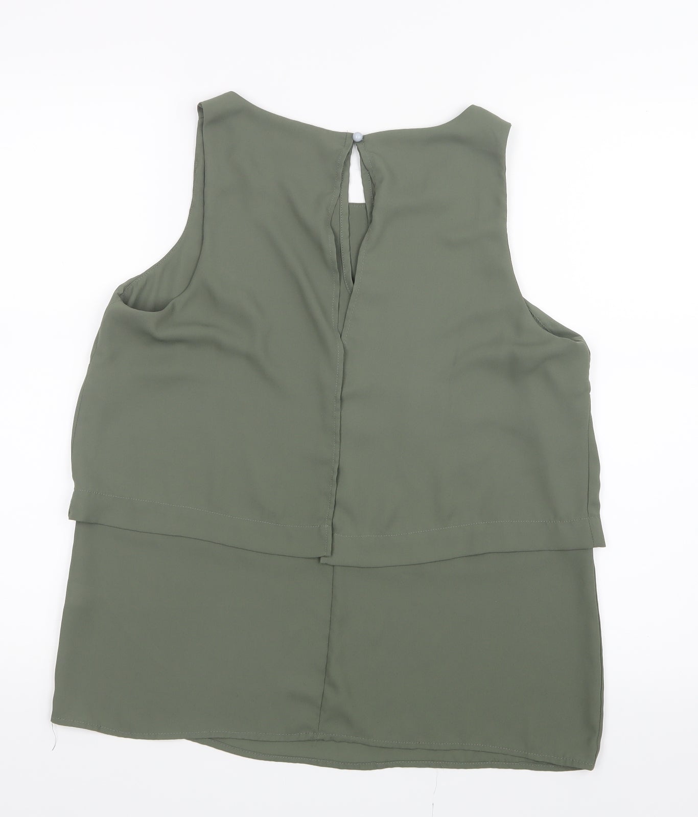 Womens UK Size 14 Select Green Basic Blouse