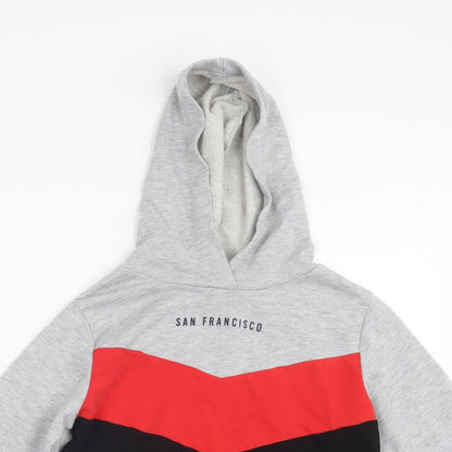 Very Boys Grey   Pullover Hoodie Size 9 Years