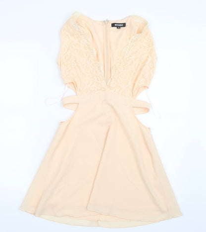 Missguided Womens Pink   A-Line  Size 10