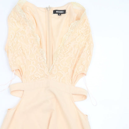 Missguided Womens Pink   A-Line  Size 10