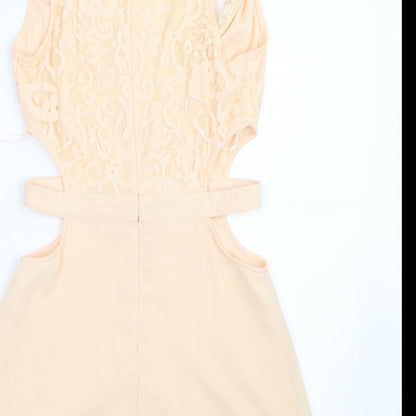 Missguided Womens Pink   A-Line  Size 10