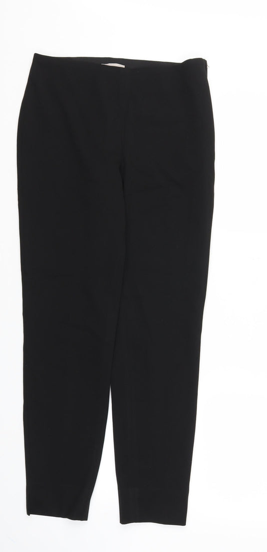 Womens UK Size 10 H&M Regular Fit  Black Trousers