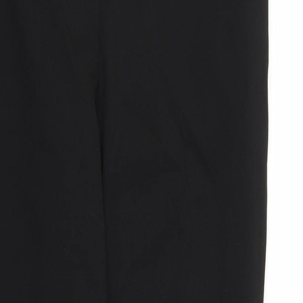 Womens UK Size 10 H&M Regular Fit  Black Trousers