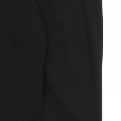 Womens UK Size 10 H&M Regular Fit  Black Trousers