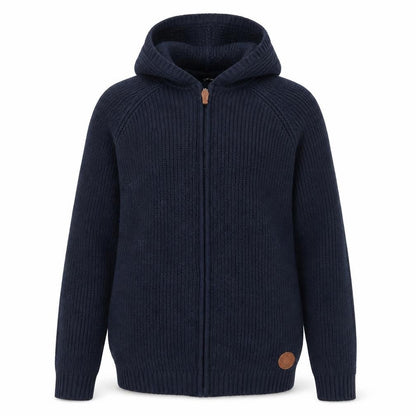!Solid Womens Blue   Full Zip Jumper Size L