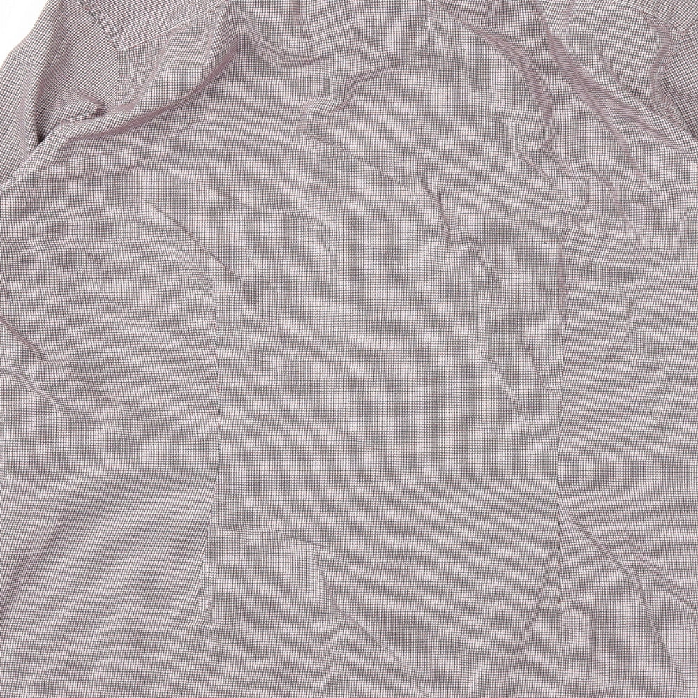 Next  Mens Red Check   T-Shirt Size 16