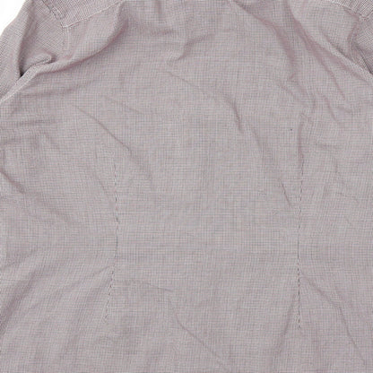 Next  Mens Red Check   T-Shirt Size 16