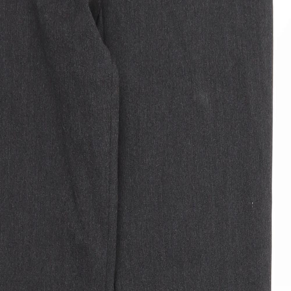 M&S Womens Grey   Trousers  Size 12 L29 in