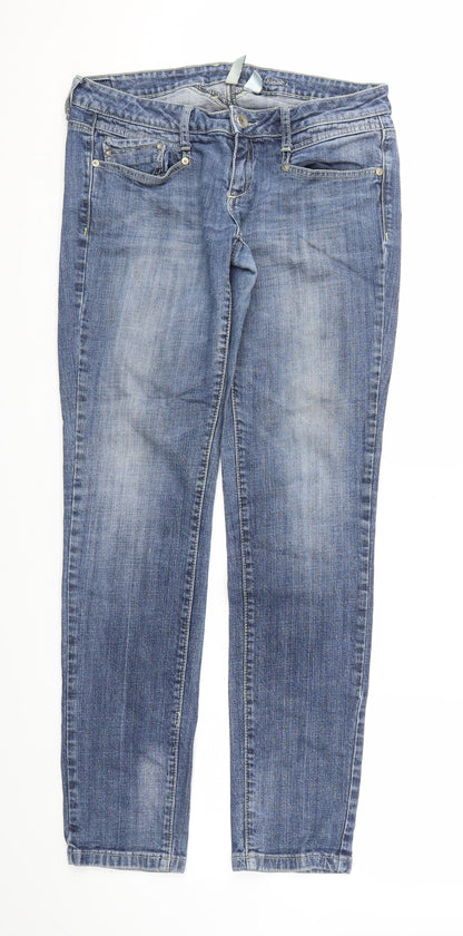 mango jeans Womens Blue   Skinny Jeans Size 8 L34 in