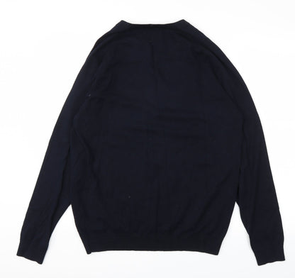 Mens UK Size L next Blue Pullover Sweatshirt