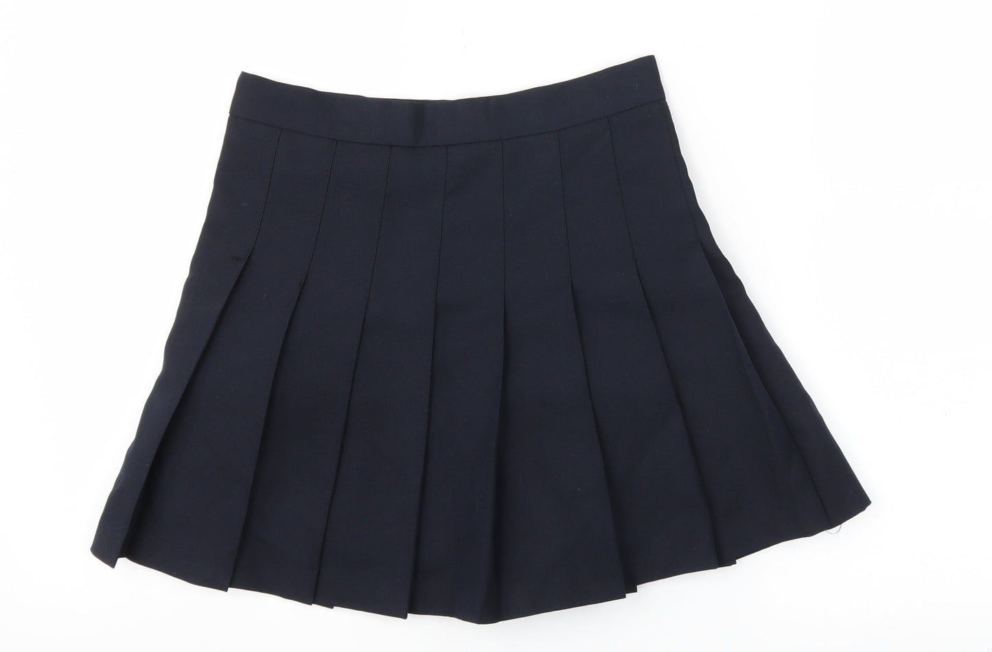 swib  Girls Blue Ikat  Flare Skirt Size S
