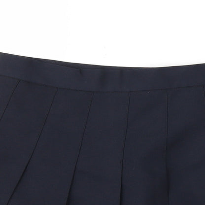 swib  Girls Blue Ikat  Flare Skirt Size S