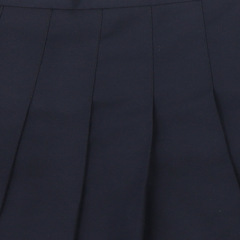 swib  Girls Blue Ikat  Flare Skirt Size S