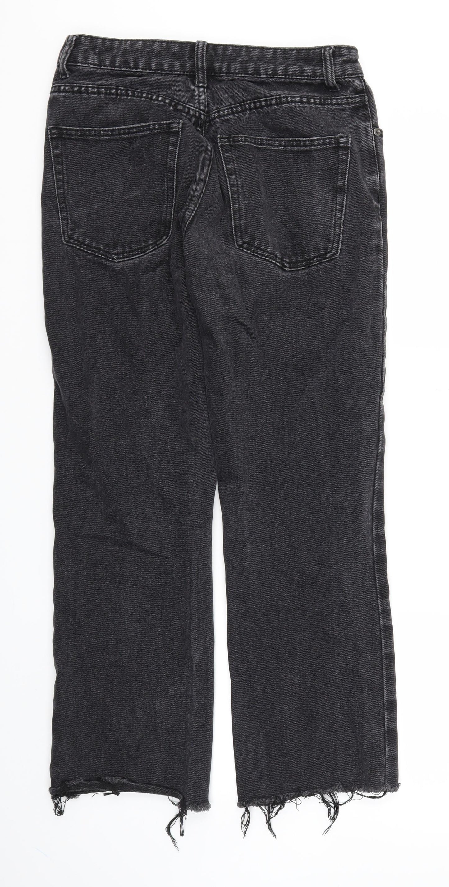 Pretty Little Thing  Womens Black   Straight Jeans Size 26 L26 in