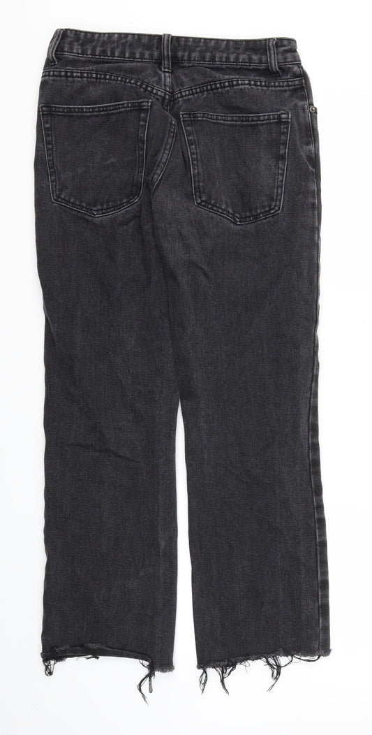 Pretty Little Thing  Womens Black   Straight Jeans Size 26 L26 in