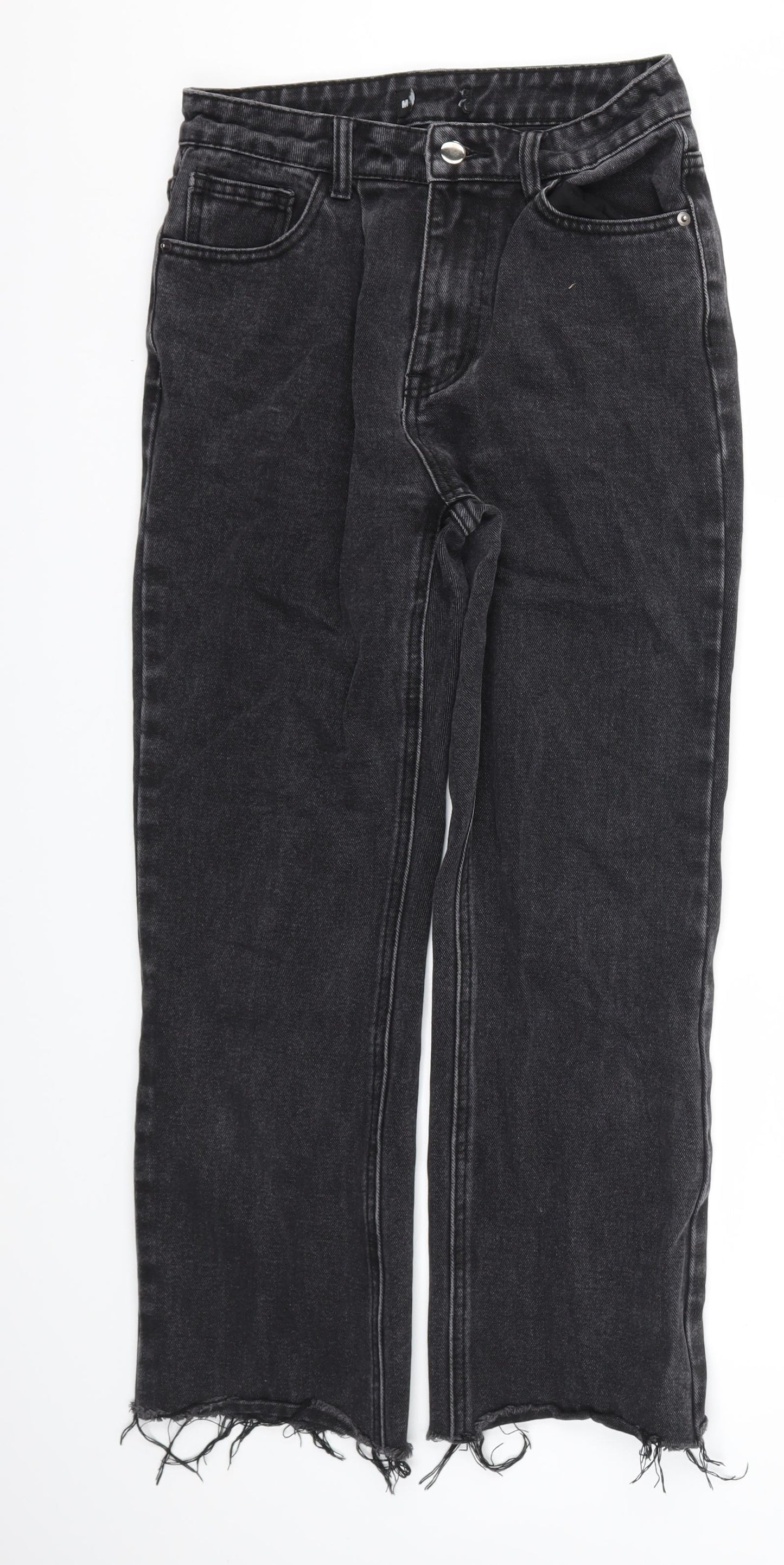 Pretty Little Thing  Womens Black   Straight Jeans Size 26 L26 in