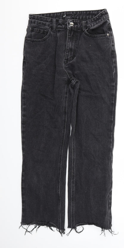 Pretty Little Thing  Womens Black   Straight Jeans Size 26 L26 in