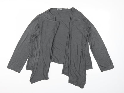 M&S Womens Grey   Cardigan Jumper Size 16
