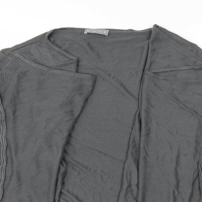 M&S Womens Grey   Cardigan Jumper Size 16