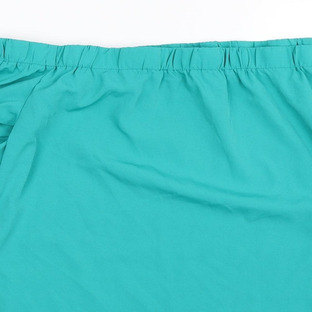 Womens UK Size 8 Pep&Co Green Basic Blouse
