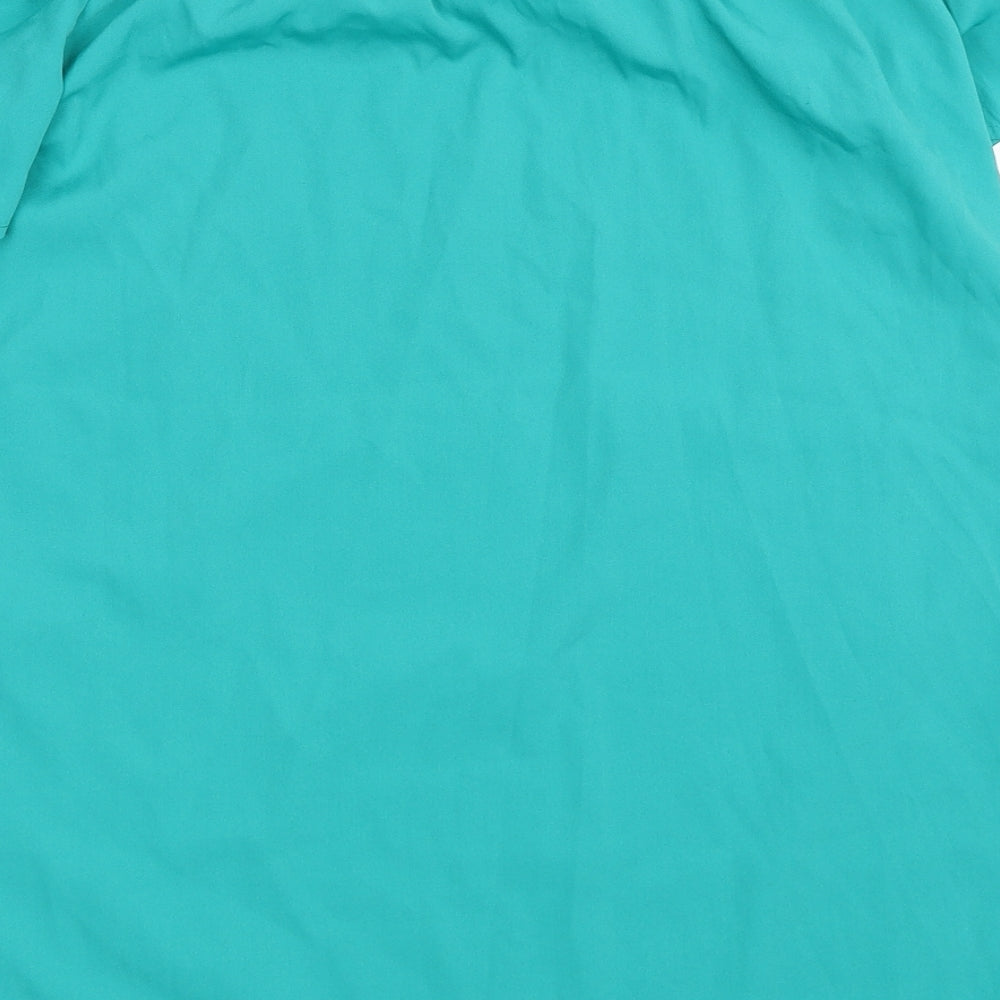 Womens UK Size 8 Pep&Co Green Basic Blouse
