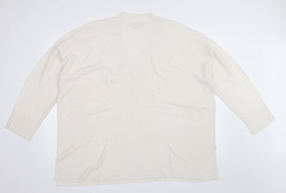 George Womens Ivory   Pullover Jumper Size XL