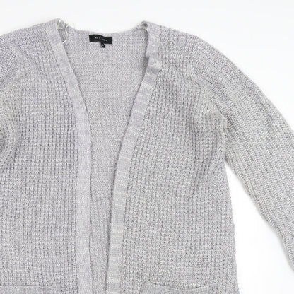 New Look Womens Grey   Cardigan Jumper Size 12