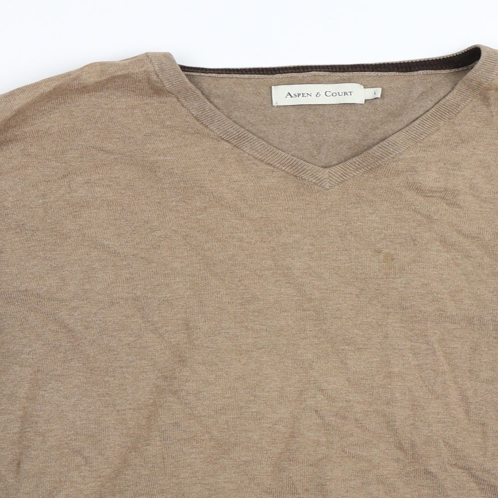 Aspen & Court Mens Beige   Pullover Jumper Size L
