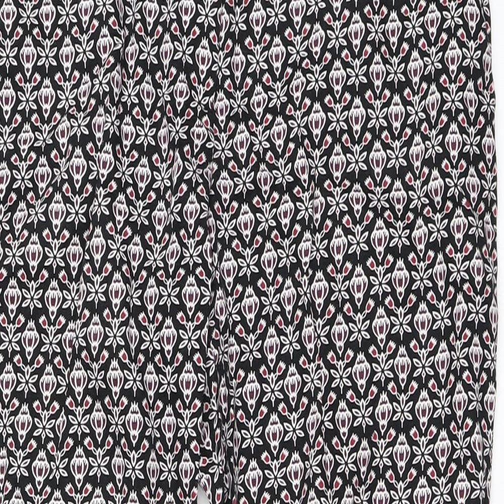 Womens UK Size 10 Atmosphere Regular Fit Capri Black Trousers