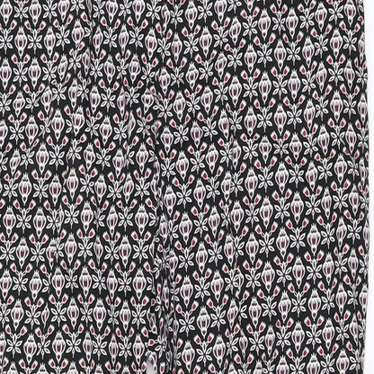 Womens UK Size 10 Atmosphere Regular Fit Capri Black Trousers