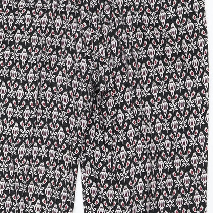 Womens UK Size 10 Atmosphere Regular Fit Capri Black Trousers