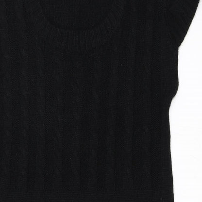 QED London Womens Black   Jumper Dress  Size S